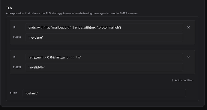 Screenshot describing the settings explained above